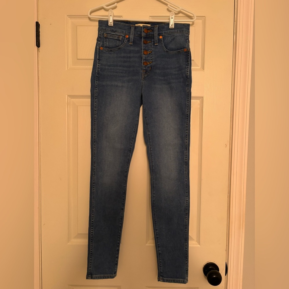 NWT Madewell W26 10” high-rise skinny jeans